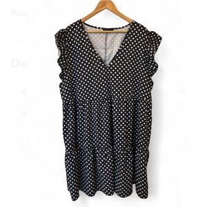 Black and White Polka Dot Dress